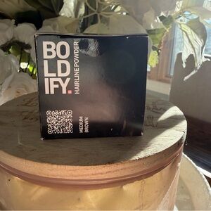 Boldify Hairline Powder Cover Up Roots in MEDIUM BROWN NEW IN BOX SEALED .14 Oz
